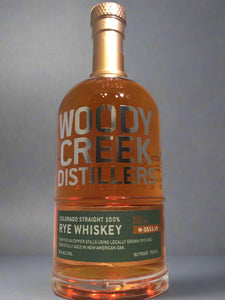 WOODY CREEK DISTILLERS RYE