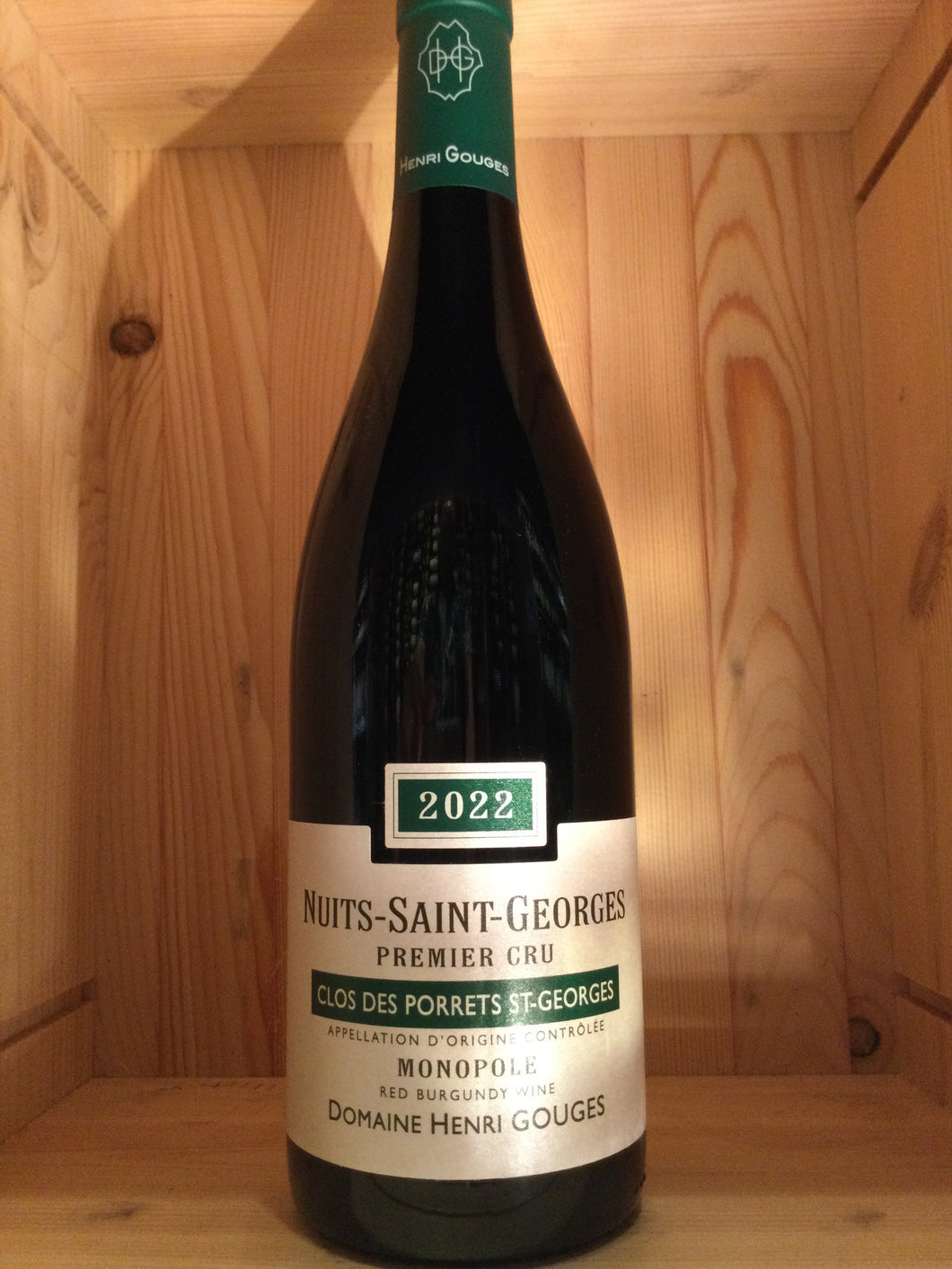 Domaine Henri Gouges Clos Des Porrets Nuits Saint Georges