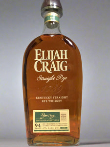 ELIJAH CRAIG RYE