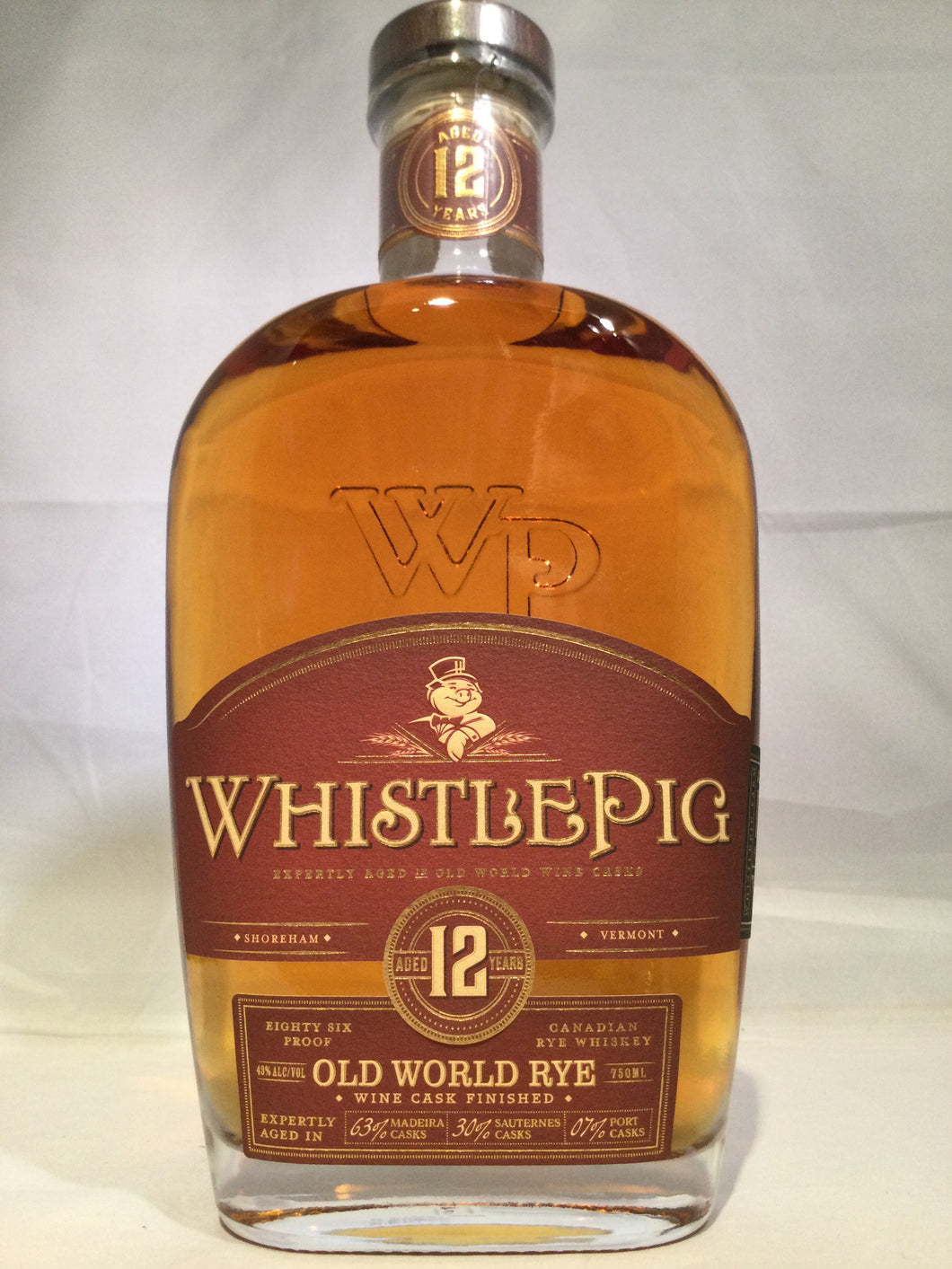 WHISTLEPIG 12 YR