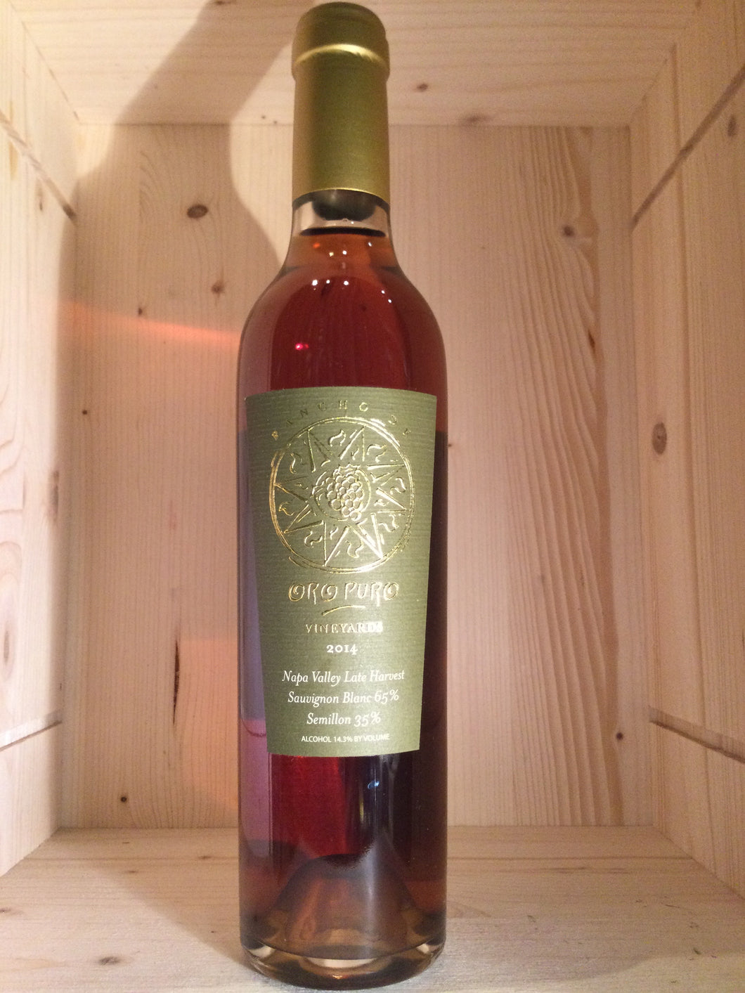 Rancho de Oro Puro Late Harvest 375ml