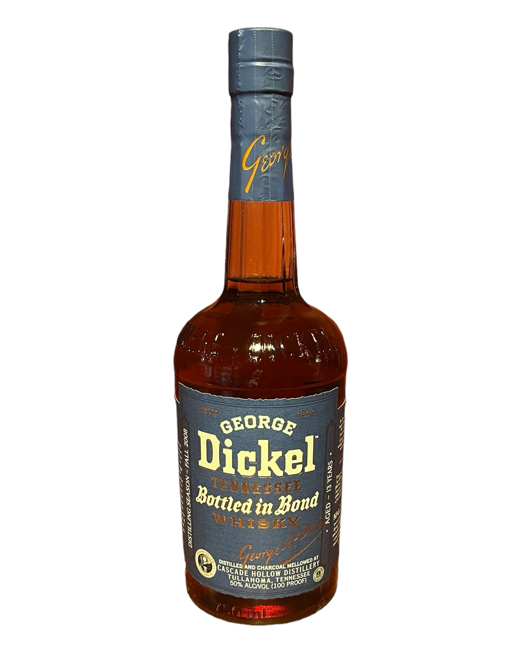 Dickel Bottled in Bond  Aged 11 years
